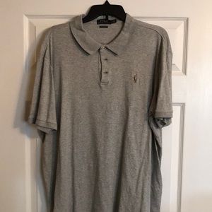 Polo Ralph Lauren Men’s Size XL Grey Polo - Gently Worn/Smoke Free